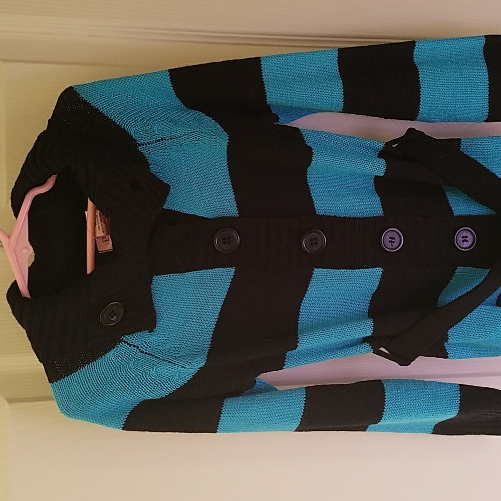 Black & Blue Sweater Girls